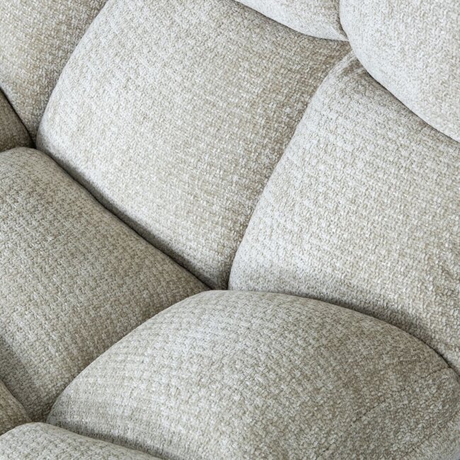 Label51 Draaifauteuil Huxley | Mushroom Elite | Zwart Metaal