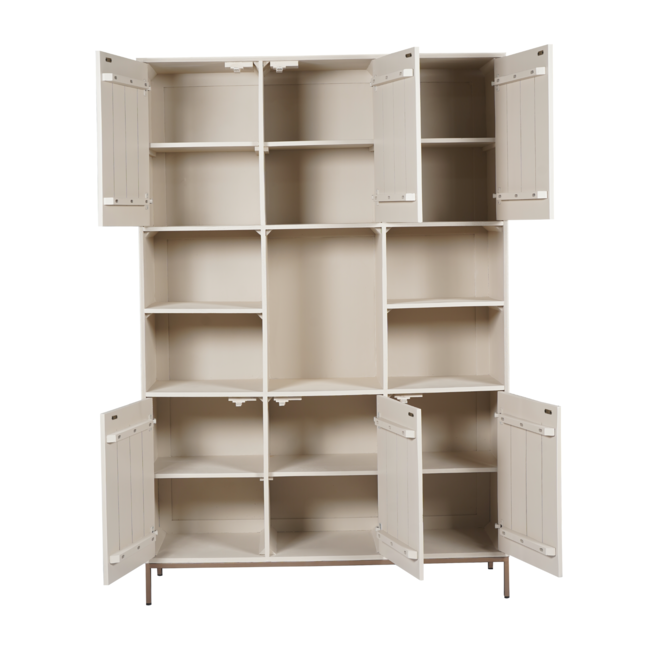 Starfurn Vakkenkast Madison XL Sand | 135 cm