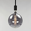 WoonStijl Lichtbron LED filament bol Ø20 0 - E27 8W dimbaar / Smoke grey glas