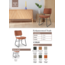 Label51 Eetkamerstoel Noah | Naturel  Boucle | Zwart Metaal
