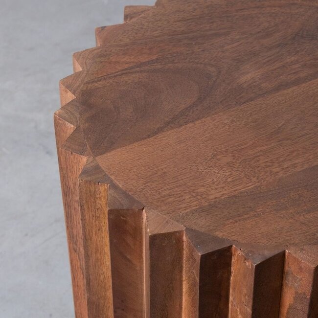 Label51 Bijzettafel Novan | Nature Smooth Mangohout