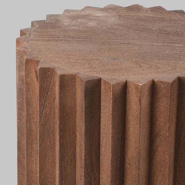 Label51 Bijzettafel Novan | Espresso  Mangohout