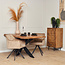 Starfurn Boomstamtafel Boston | Mangohout | Diverse afmetingen