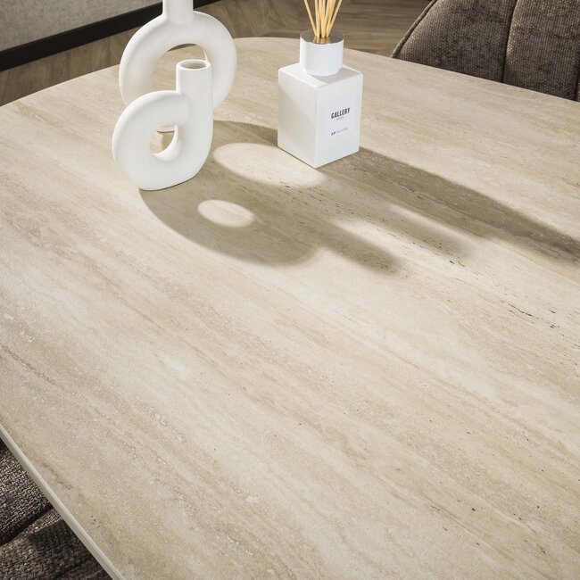 WoonStijl Eetkamertafel 180 deens ovaal Romano