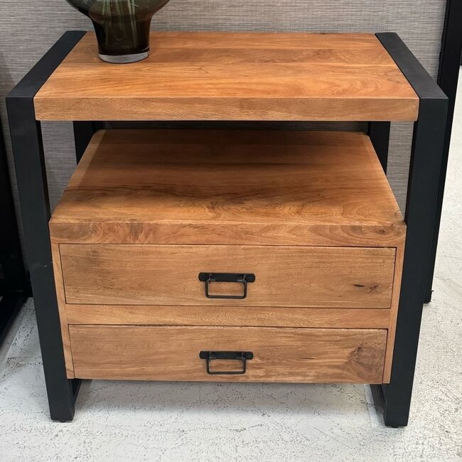 Starfurn Ladekast Boaz | 80 cm I Warm bruin mango