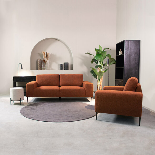 Label51 LABEL51 Bank Ferraro - Rust - Boucle - 3-Zits