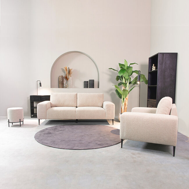 Label51 LABEL51 Bank Ferraro - Zand - Boucle - 3-Zits