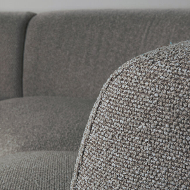 Label51 LABEL51 Bank Florence - Truffel grijs - Boucle - U-Bank