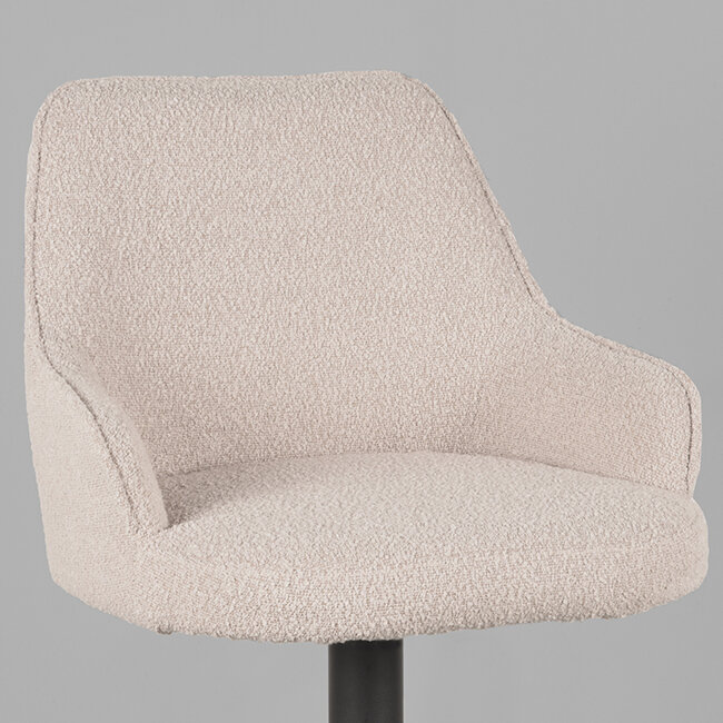 Label51 LABEL51 Barkruk Fender - Naturel - Boucle - Gaslift