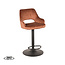 Label51 LABEL51 Barkruk Fer - Rust - Velours - Gaslift