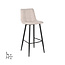 Label51 LABEL51 Barkruk Jelt - Naturel - Boucle - Zithoogte 78