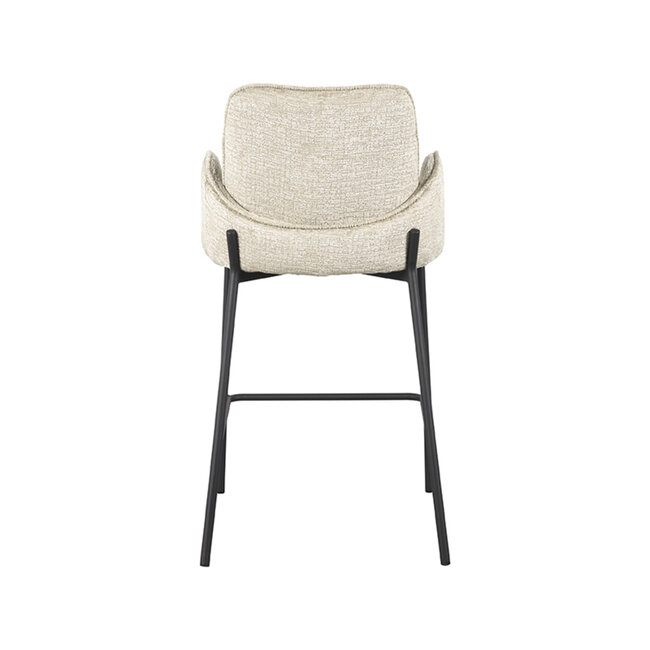 Label51 LABEL51 Barkruk Joni - Beige - Elegance - Zithoogte 65