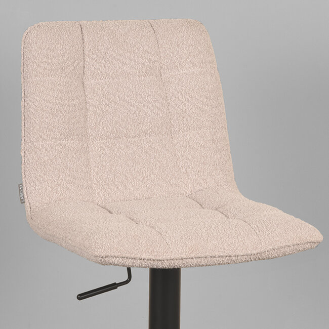 Label51 LABEL51 Barkruk Juul - Naturel - Boucle - Gaslift