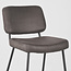 Label51 LABEL51 Barkruk Noah - Antraciet - Microfiber - Zithoogte 65