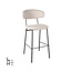 Label51 LABEL51 Barkruk Zack - Naturel - Boucle - Zithoogte 78