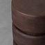 Label51 LABEL51 Bijzettafel Milly - Espresso - Mangohout - 35 cm