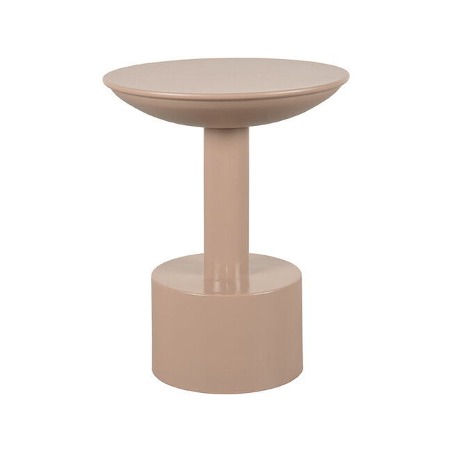 Label51 LABEL51 Bijzettafel Rif - Coffee - Metaal - 40 cm