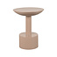 Label51 LABEL51 Bijzettafel Rif - Coffee - Metaal - 40 cm