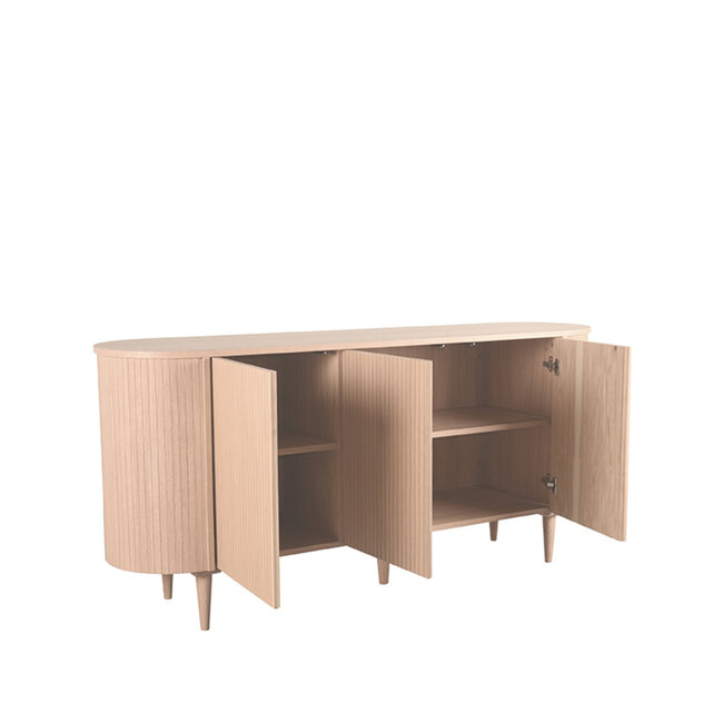 Label51 LABEL51 Dressoir Oliva - Naturel - Eiken - Dressoir 180 cm
