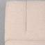 Label51 LABEL51 Eetkamerbank Modula - Naturel - Boucle - 2-Zits