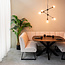 Label51 LABEL51 Eetkamerbank Modula - Naturel - Boucle - 2-Zits