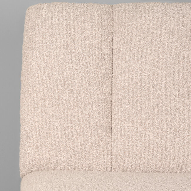 Label51 LABEL51 Eetkamerbank Modula - Naturel - Boucle - 3-Zits