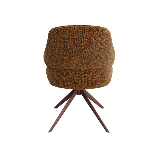 Label51 LABEL51 Eetkamerstoel Bern - Coral - Boucle