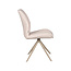 Label51 LABEL51 Eetkamerstoel Comfy - Naturel - Boucle - Taupe Onderstel