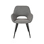 Label51 LABEL51 Eetkamerstoel Fer - Grijs - Boucle
