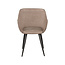 Label51 LABEL51 Eetkamerstoel Fer - Taupe - Micro Suede