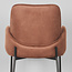 Label51 LABEL51 Eetkamerstoel Jari - Cognac - Microfiber