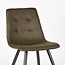Label51 LABEL51 Eetkamerstoel Jay - Army green - Microfiber