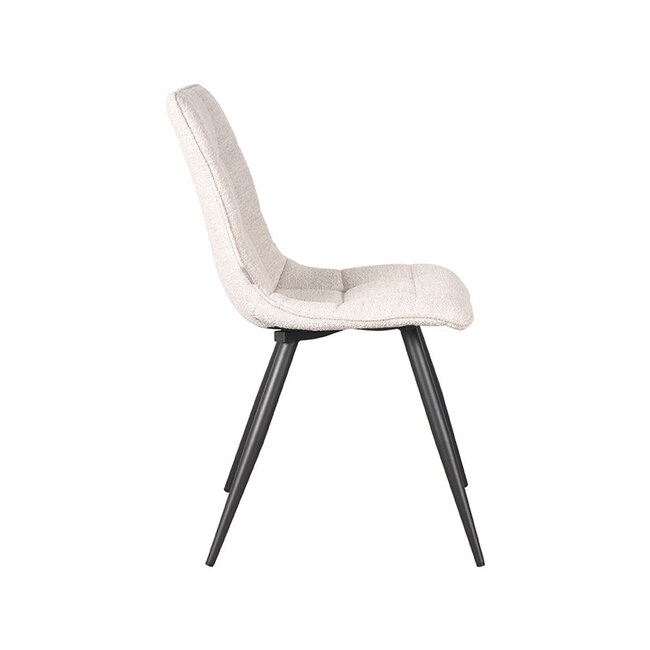 Label51 LABEL51 Eetkamerstoel Jelt - Naturel - Boucle