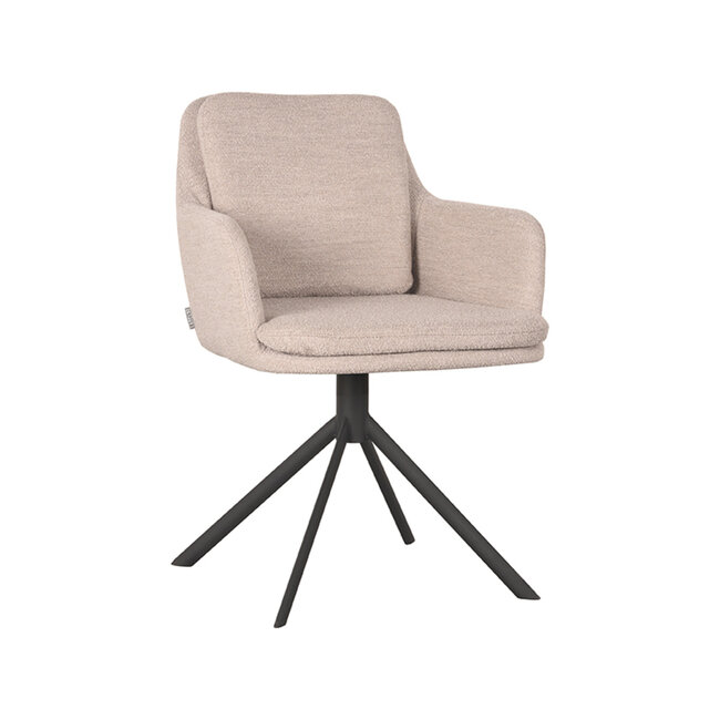 Label51 LABEL51 Eetkamerstoel Joy - Naturel - Boucle