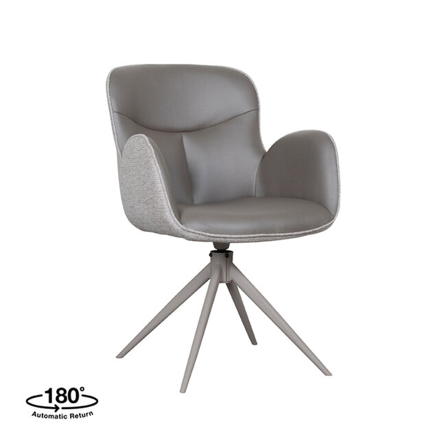 Label51 LABEL51 Eetkamerstoel Lasse - Forest - Microfiber