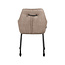 Label51 LABEL51 Eetkamerstoel Lenny - Taupe - Microfiber
