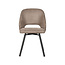 Label51 LABEL51 Eetkamerstoel Lewis - Taupe - Microfiber