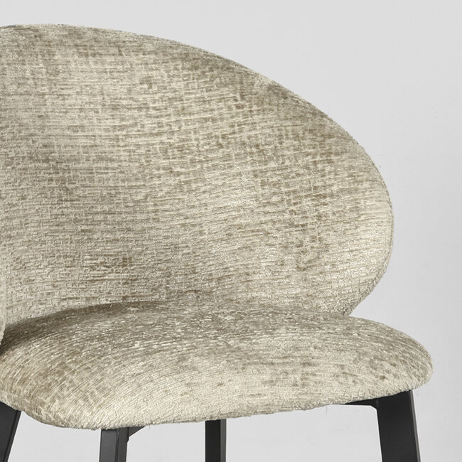 Label51 LABEL51 Eetkamerstoel Logan - Beige - Elegance