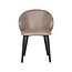 Label51 LABEL51 Eetkamerstoel Logan - Taupe - Microfiber