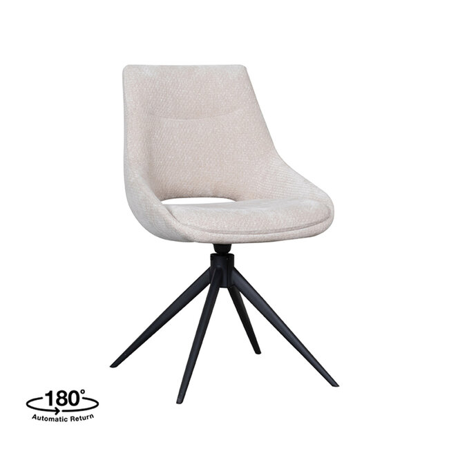 Label51 LABEL51 Eetkamerstoel Marlow - Naturel - Elite