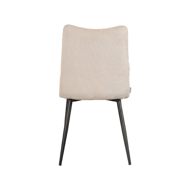Label51 LABEL51 Eetkamerstoel Riv - Naturel - Stof