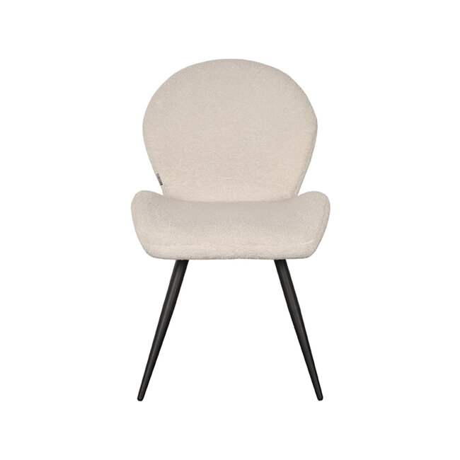 Label51 LABEL51 Eetkamerstoel Sky - Ivory - Teddy