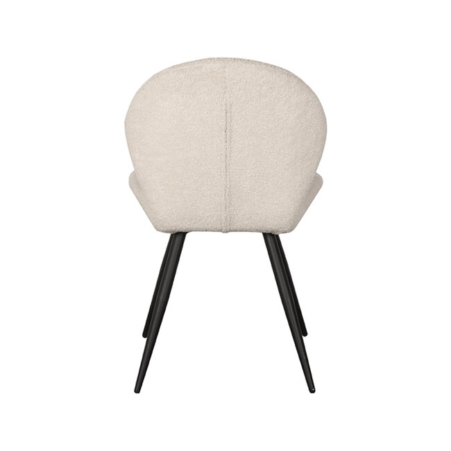 Label51 LABEL51 Eetkamerstoel Sky - Ivory - Teddy