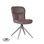 Label51 LABEL51 Eetkamerstoel Thorben - Bruin - Microfiber