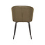 Label51 LABEL51 Eetkamerstoel Wave - Army green - Microfiber