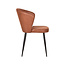 Label51 LABEL51 Eetkamerstoel Wave - Cognac - Microfiber