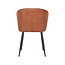 Label51 LABEL51 Eetkamerstoel Wave - Cognac - Microfiber