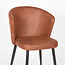 Label51 LABEL51 Eetkamerstoel Wave - Cognac - Microfiber