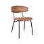 Label51 LABEL51 Eetkamerstoel Zack - Cognac - Microfiber