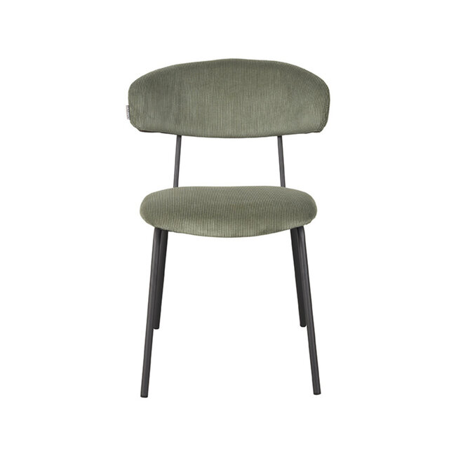 Label51 LABEL51 Eetkamerstoel Zack - Forest - Ribcord
